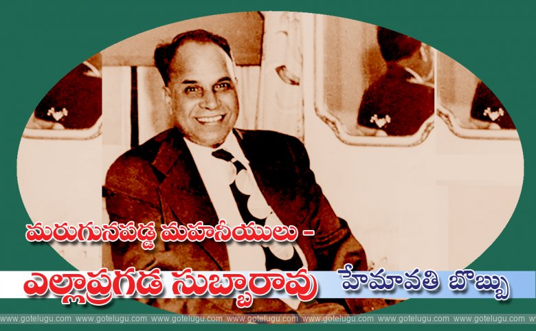 Maruguna padda mahaneeyulu -Ellapragada-Story picture